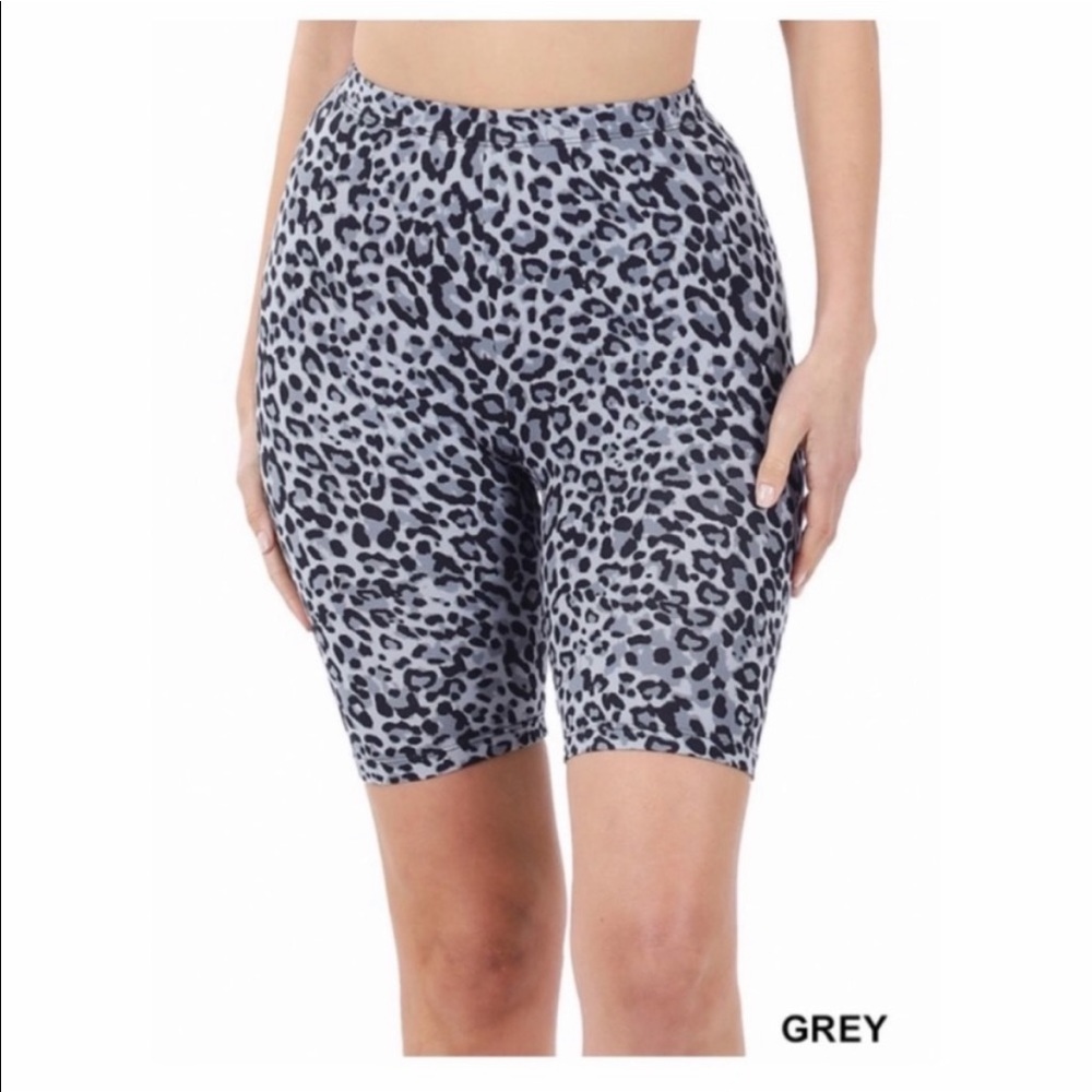Animal Print Biker Shorts! Super cute and comfortable. Various sizes